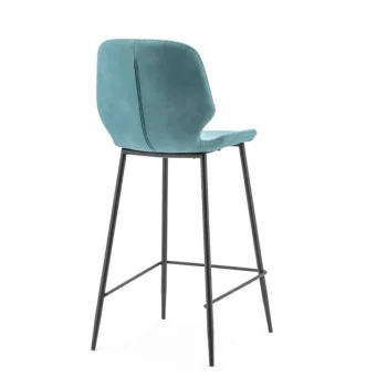 Hot HUUS Barstoel Seashell (per 2 Stuks) Blauw