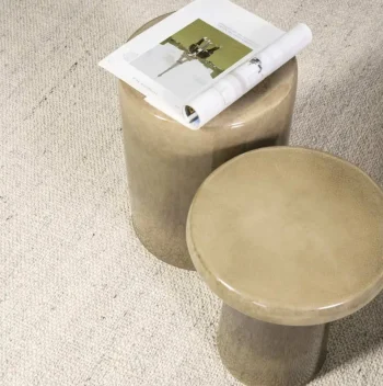 Hot HUUS Bijzettafel Glaze Crême