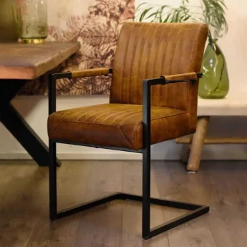 Best HUUS Eetkamerstoel België Met Arml. – €179,- P.s (per 2 Stuks)