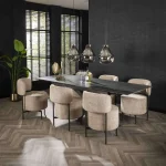 Fashion HUUS Eetkamerstoel Curby (per 2 Stuks)