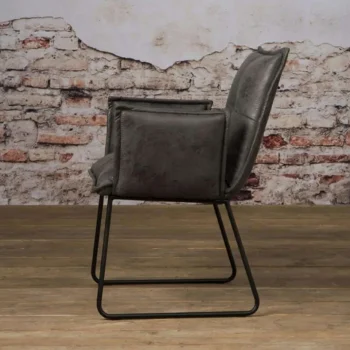 Online HUUS Eetkamerstoel Simon Met Armleuningen (per 2 Stuks)