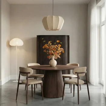 Hot HUUS Eettafel Japandi – Rond