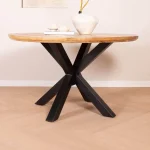Fashion HUUS Eettafel Jens – Rond Naturel