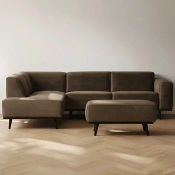 Best HUUS Hocker Statement Fluweel