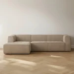 Best HUUS Hoekbank Bean – Ribstof