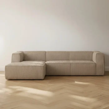 Best HUUS Hoekbank Bean – Ribstof