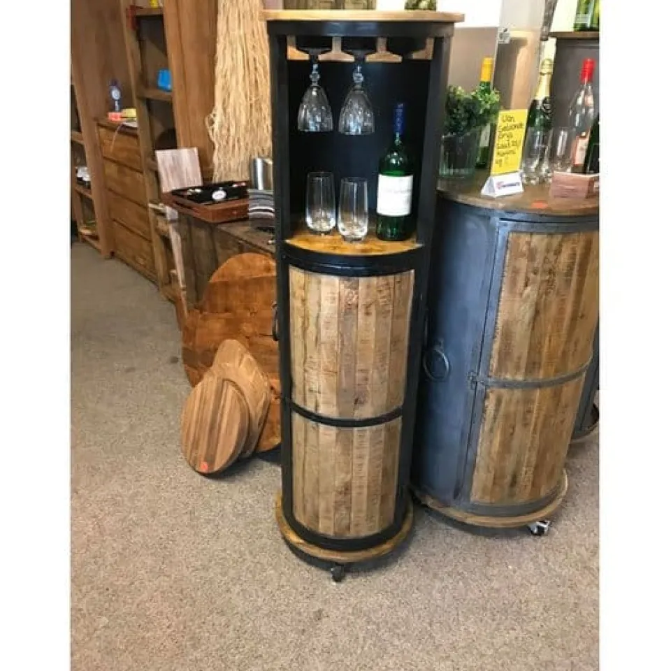 hoge-wijnkast-lotte-pEcMLLAg-0.webp Sale HUUS Hoge Wijnkast Lotte Zwart