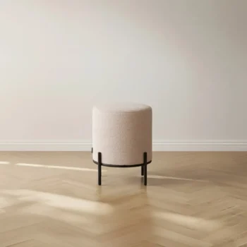 Sale HUUS Poef Troy Bouclé